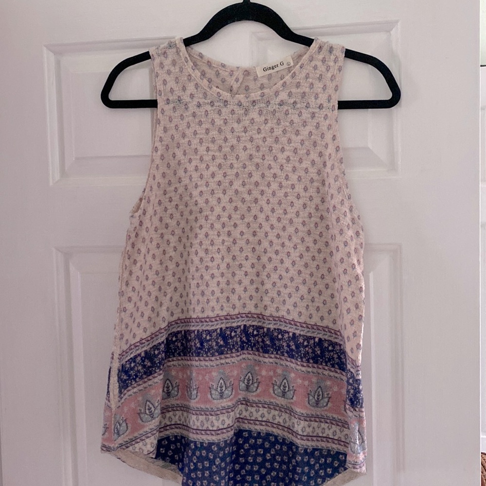 Ginger G Flowy Tank Top